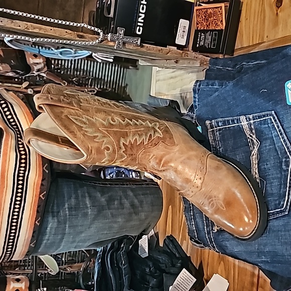 Old west boots - Picture 2 of 3
